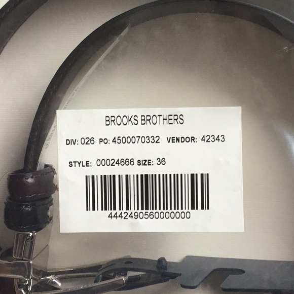 Brooks Brothers Mens Belts (3) - Picture 2 of 4